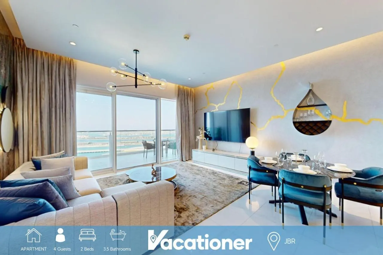 One Jbr - Luxurious Two Bedroom With Sea View Dubai Apartment